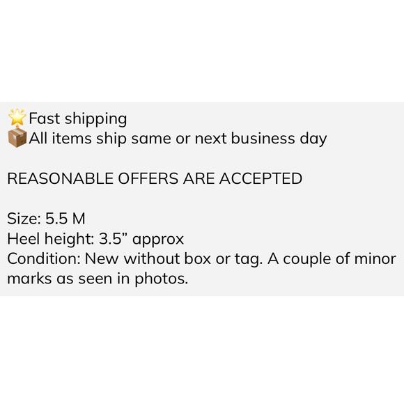 BP Parker Dress Sandals 5.5 Womens Gold Metallic Triangle Heel Ankle Formal New - Picture 3 of 10